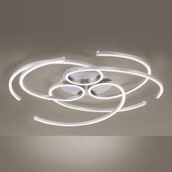 LED plafondlamp Danilo, dimbaar per Wandschakelaar