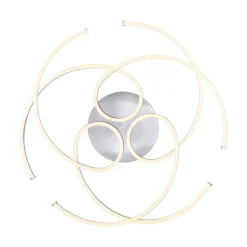 LED plafondlamp Danilo, dimbaar per Wandschakelaar