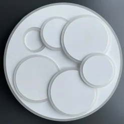 LED plafondlamp Dots, tunable white, dimbaar