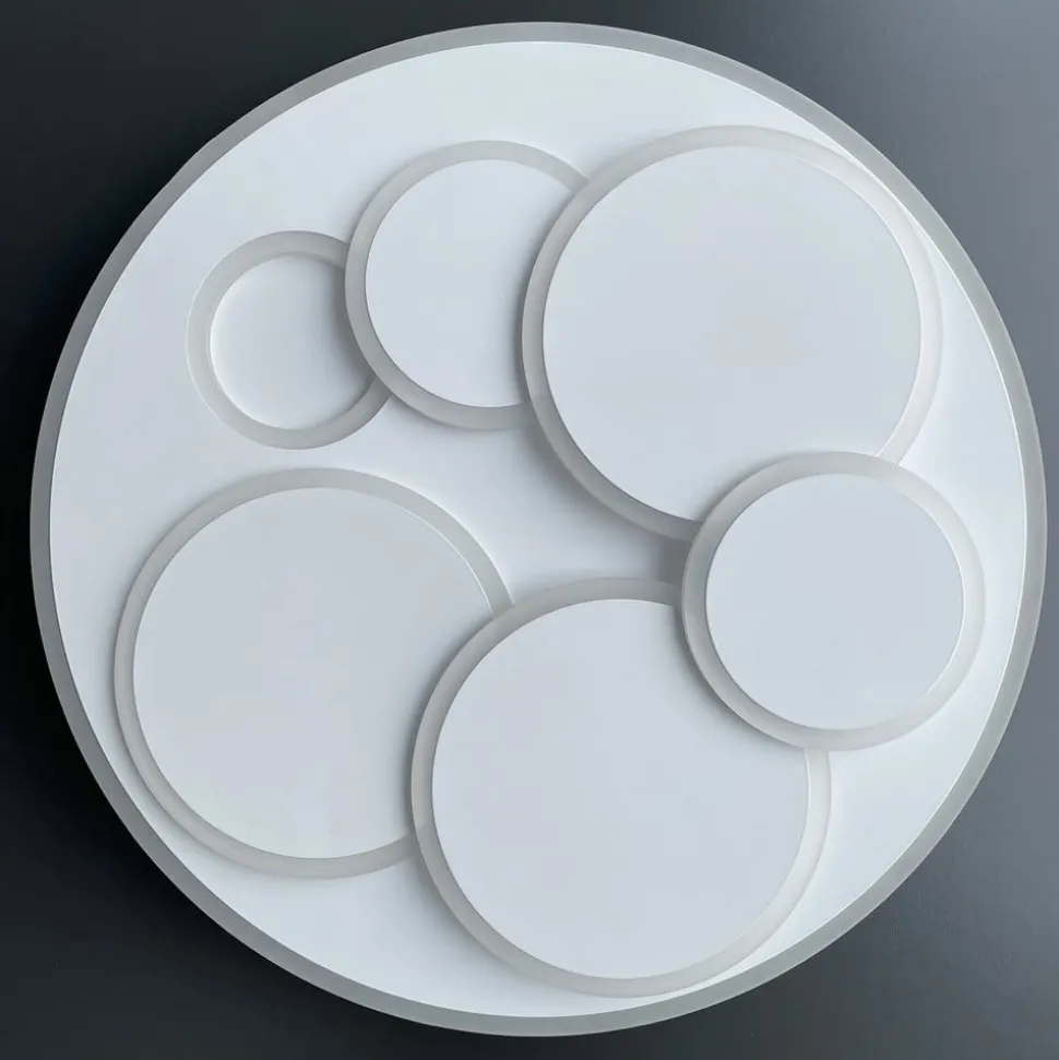 LED plafondlamp Dots, tunable white, dimbaar