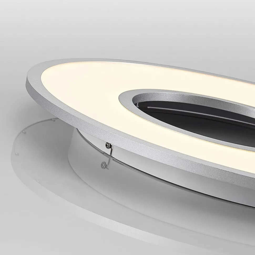 LED plafondlamp Durun, dimbaar, CCT, rond, 60 cm