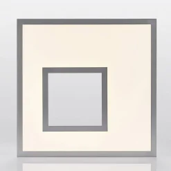 LED plafondlamp Durun, dimbaar, CCT, hoekig, 60 cm