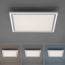 LED plafondlamp Edging, tunable white, 46x46 cm