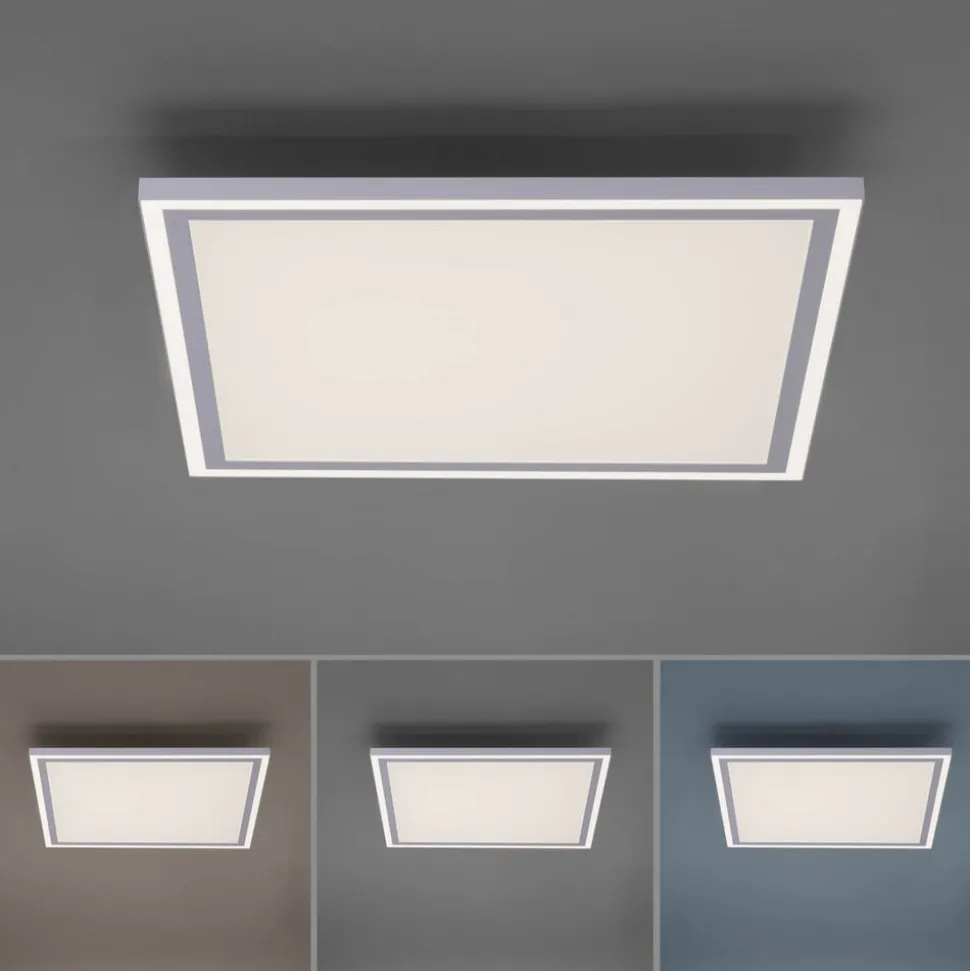 LED plafondlamp Edging, tunable white, 46x46 cm