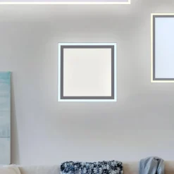 LED plafondlamp Edging, tunable white, 31x31 cm