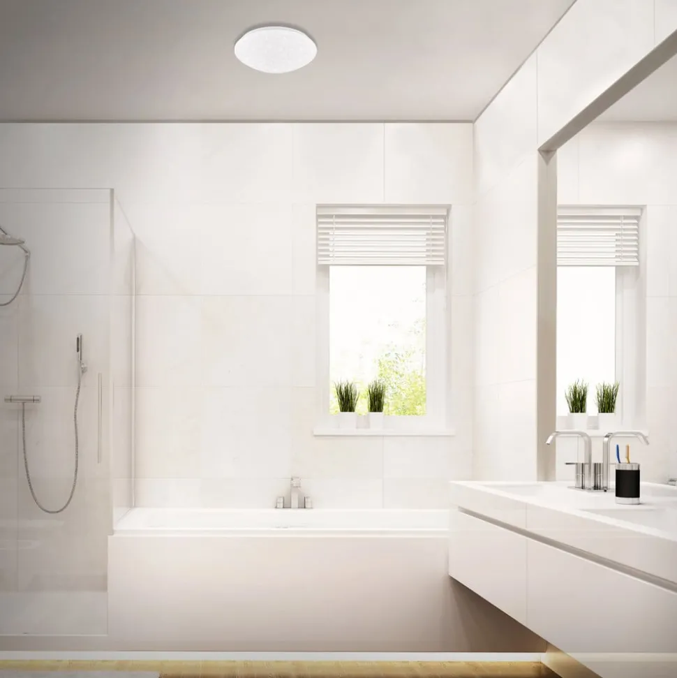 LED plafondlamp Elipso sterrenhemel IP44 4.000K