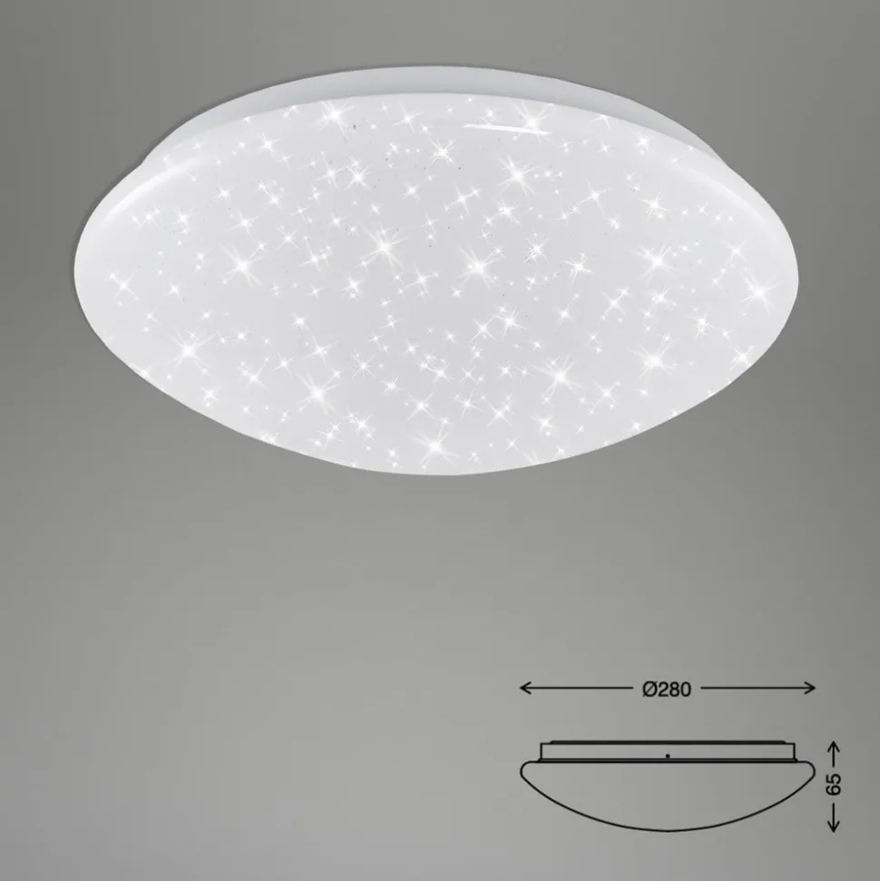 LED plafondlamp Elipso sterrenhemel IP44 4.000K