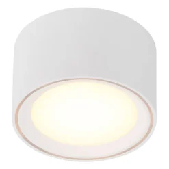LED plafondlamp Fallon, hoogte 6 cm