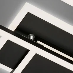 LED plafondlamp Frame CCT 2 rechthoek zwart