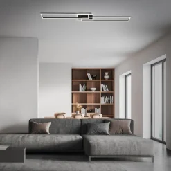 LED plafondlamp Frame CCT 2 rechthoek zwart