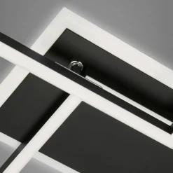 LED plafondlamp Frame 2-lamps, CCT, zwart