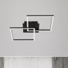 LED plafondlamp Frame 2-lamps Switch Dim zwart