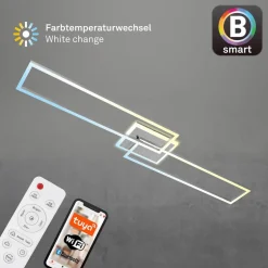 LED plafondlamp Frame S CCT 110x24,8cm aluminium