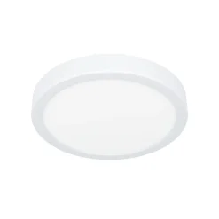 LED plafondlamp Fueva 5 IP44 3000K wit Ø21cm