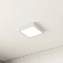 LED plafondlamp Fueva 5 IP44 3000K wit 16x16cm