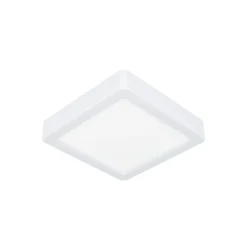 LED plafondlamp Fueva 5 IP44 3000K wit 16x16cm