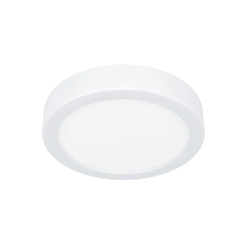 LED plafondlamp Fueva 5 IP44 3000K wit Ø16cm