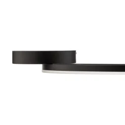 LED plafondlamp Giotto 1-lamp, zwart