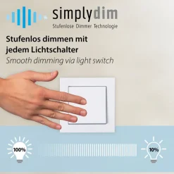 LED plafondlamp Green Knut met echt mos