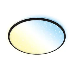 LED plafondlamp Ivy Sky S, ster decor, Ø 33 cm