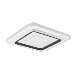 LED plafondlamp Jora hoekig, 39,5 x 39,5 cm