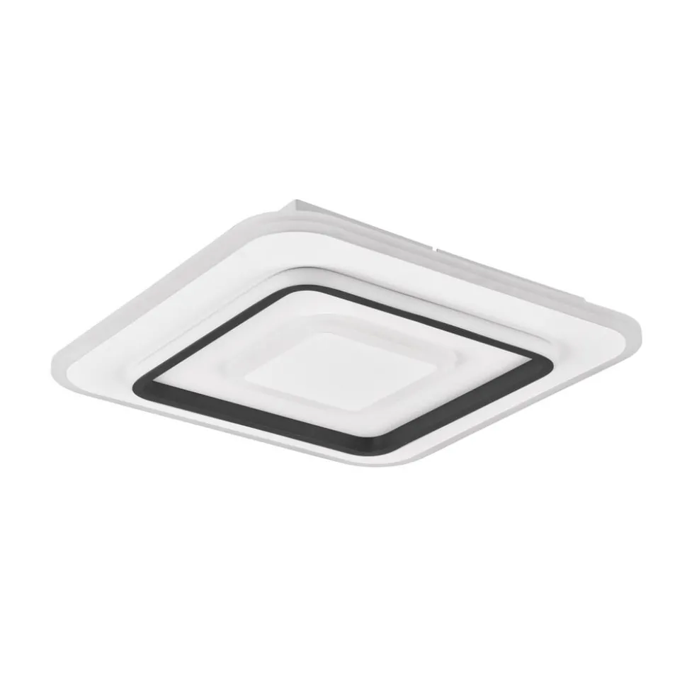 LED plafondlamp Jora hoekig, 39,5 x 39,5 cm
