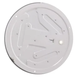 LED plafondlamp Lana, tegenlichteffect Ø28 zwart