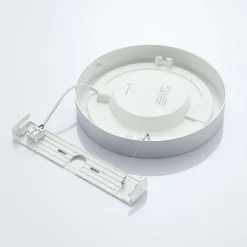 LED plafondlamp Marlo zilver 3000K rond 25,2cm