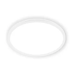 LED plafondlamp Move, sensor, Ø 42 cm, IP44, wit, 4000K