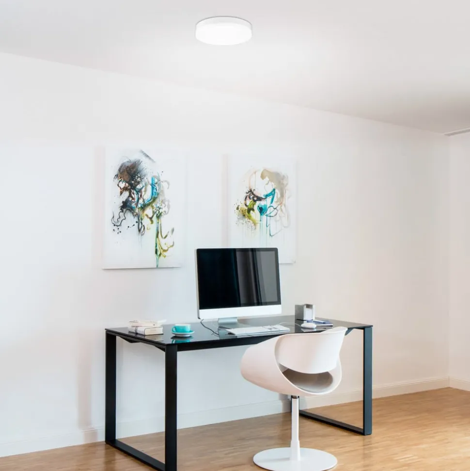 LED plafondlamp Naxo, 3.000 K, IP44