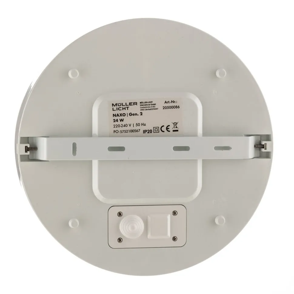 LED plafondlamp Naxo, 3.000 K, IP44