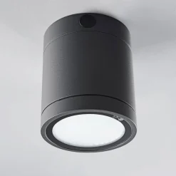 LED plafondlamp Negro voor buiten