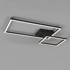 LED plafondlamp Padella zwenkbaar 4.000 K zwart