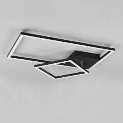 LED plafondlamp Padella zwenkbaar 4.000 K zwart