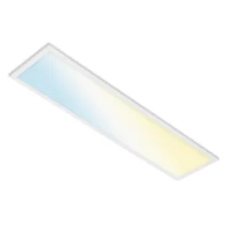 LED plafondlamp Piatto S dimbaar CCT wit 100x25cm