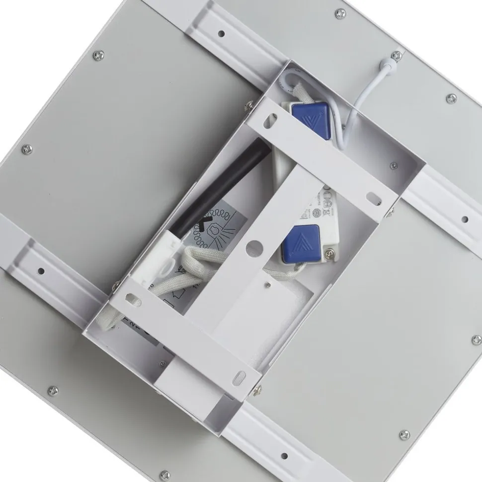 LED plafondlamp Piatto, sensor, 29,5 x 29,5 cm