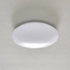 LED plafondlamp Porz IP44 HF-sensor, wit