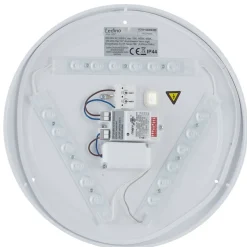 LED plafondlamp Porz IP44 HF-sensor, wit