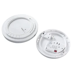 LED plafondlamp Pronto, hoekig, bewegingsmelder