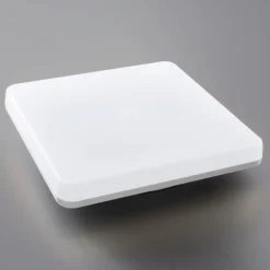 LED plafondlamp Pronto, hoekig, 28 x 28 cm