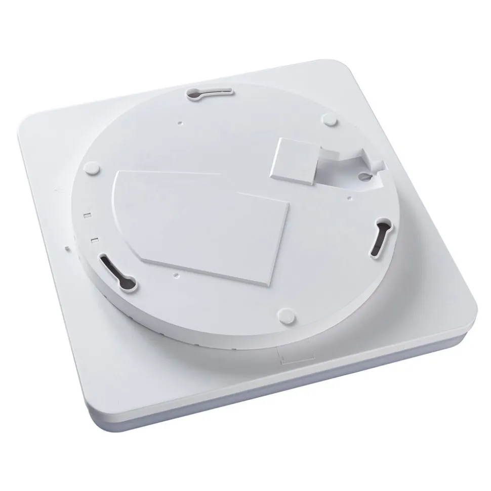 LED plafondlamp Pronto, hoekig, 33 x 33 cm