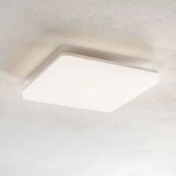 LED plafondlamp Pronto, hoekig, 33x33cm