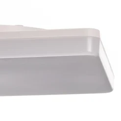 LED plafondlamp Pronto, hoekig, 33x33cm