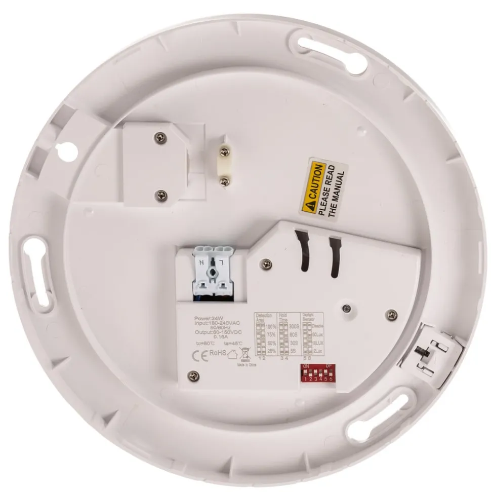 LED plafondlamp Pronto, hoekig, 33x33cm