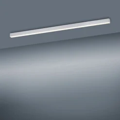 LED plafondlamp PURE Lines, 110 cm, zilver, CCT, afstandsbediening