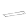 LED plafondlamp PURE Lines, 110 x 30 cm, zilver, CCT, afstandsbediening