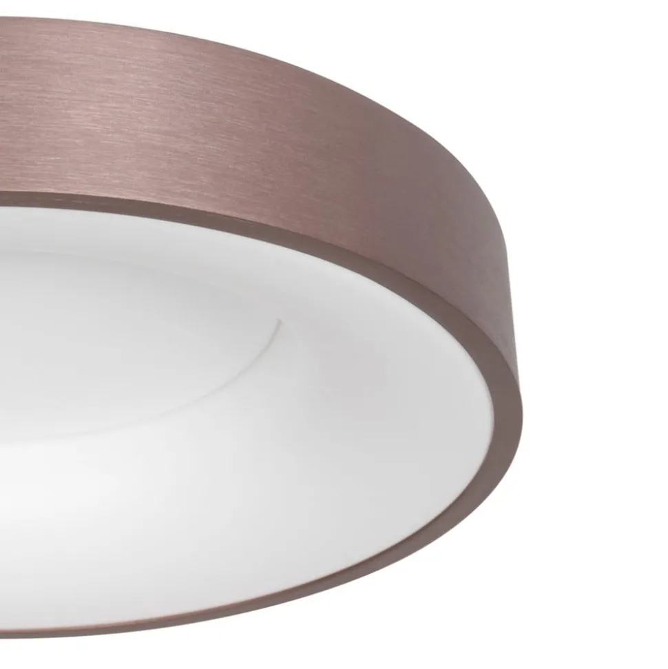 LED plafondlamp Ringlede 2.700 K Ø 30 cm Bronz