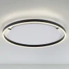 LED plafondlamp Ritus, Ø 58,5cm, antraciet