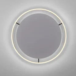 LED plafondlamp Ritus, Ø 58,5cm, antraciet