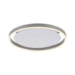 LED plafondlamp Ritus, Ø 39,3cm, aluminium